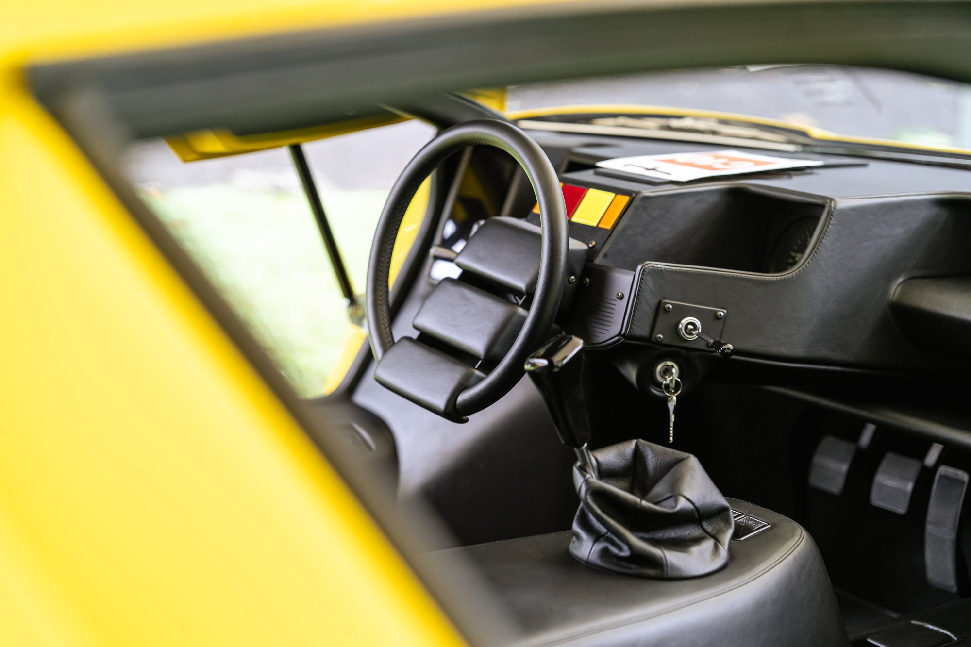 Countach LP500 原型车内饰